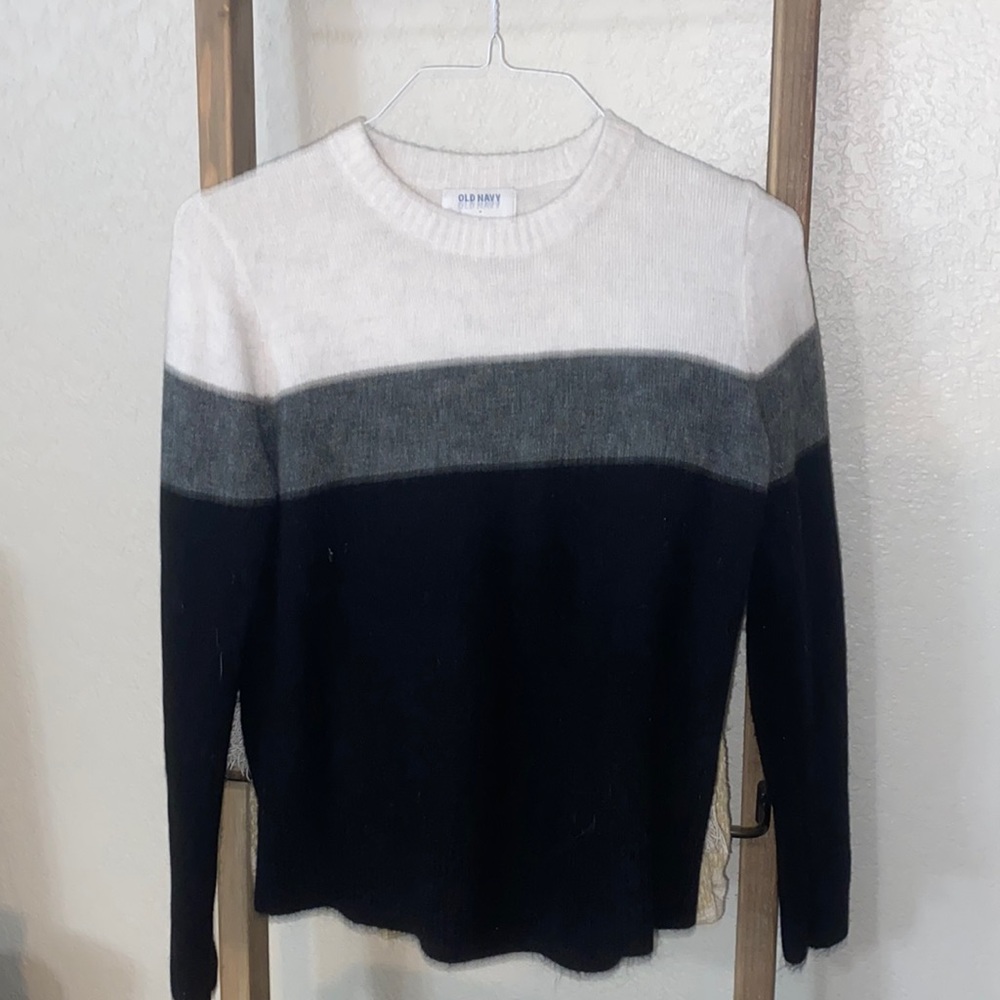 Striped old navy sweater